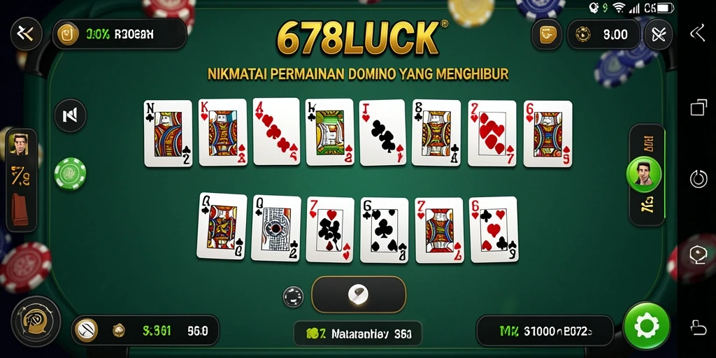 Tampilan gameplay seru dalam 678LUCK yang menarik.