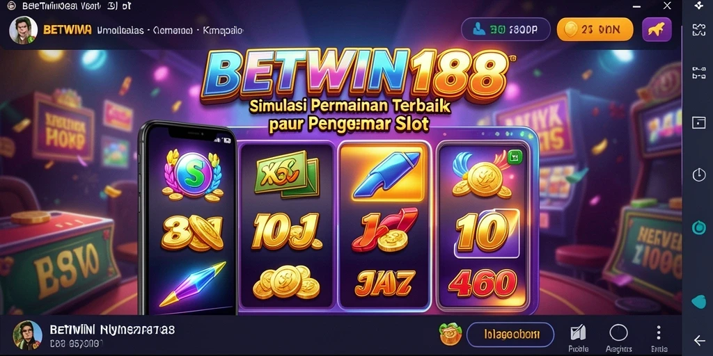 Screenshot gameplay BETWIN188 yang menampilkan aksion mesin slot yang menarik.