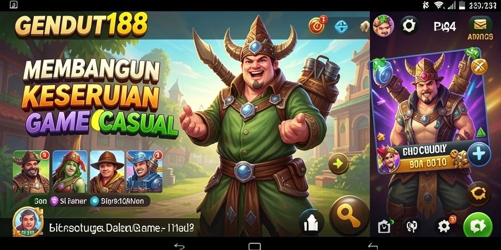 Gameplay GENDUT188 yang seru dan menyenangkan.