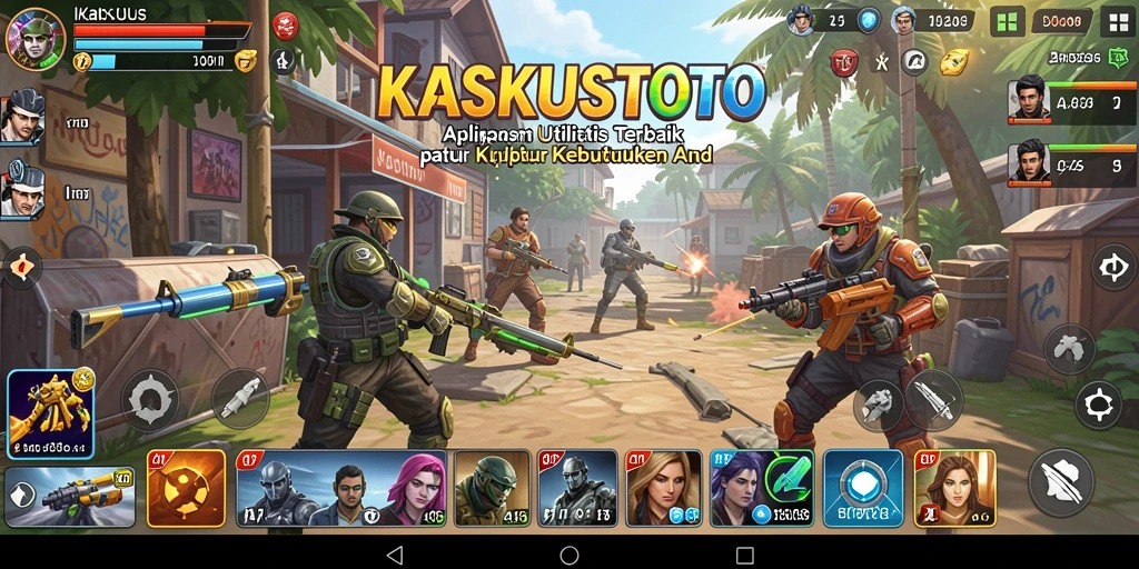 Screenshot utama KASKUSTOTO memperlihatkan tampilan antarmuka yang sederhana dan menarik.