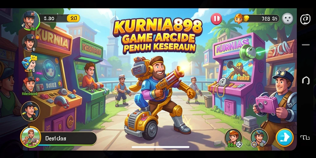 Screenshot gameplay KURNIA898 yang menunjukkan aksi arcade seru.
