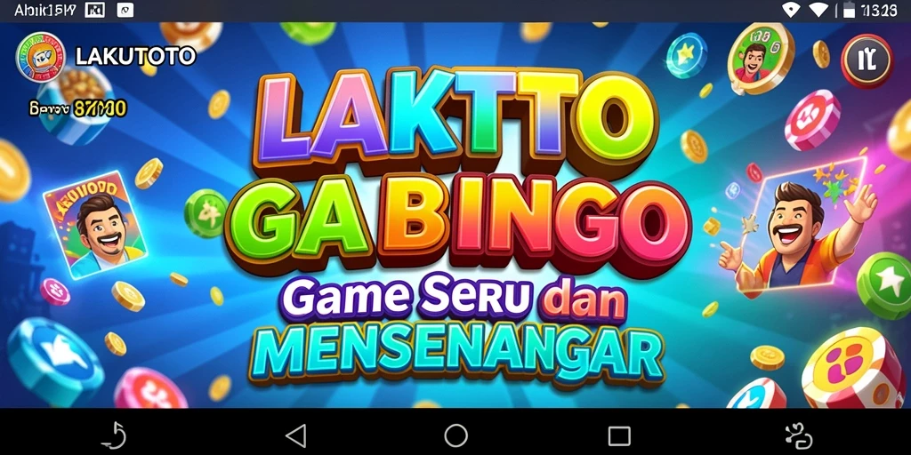 Tampilan gameplay Bingo yang menarik di LAKUTOTO.