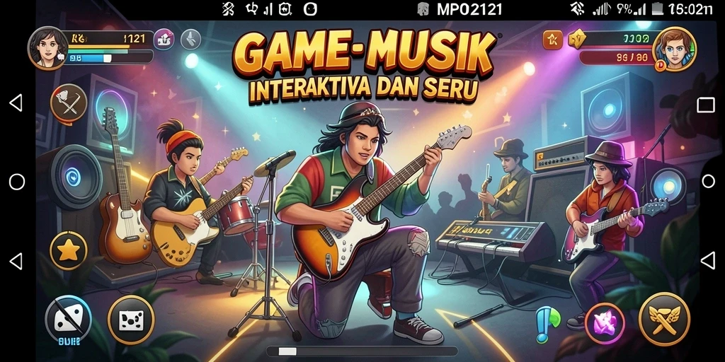 Tampilan gameplay MPO2121 yang mengasyikkan dan interaktif.