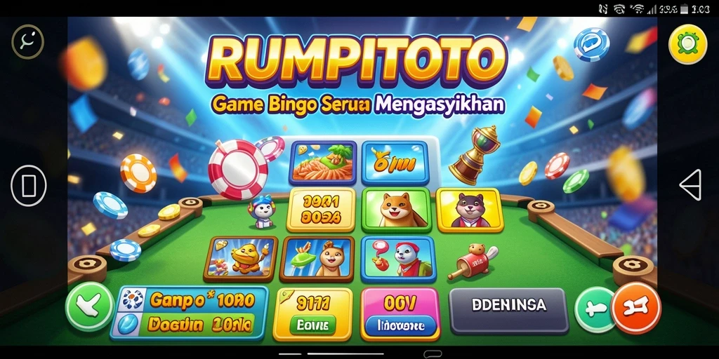 Screenshot gameplay RUMPITOTO yang menarik dan seru.