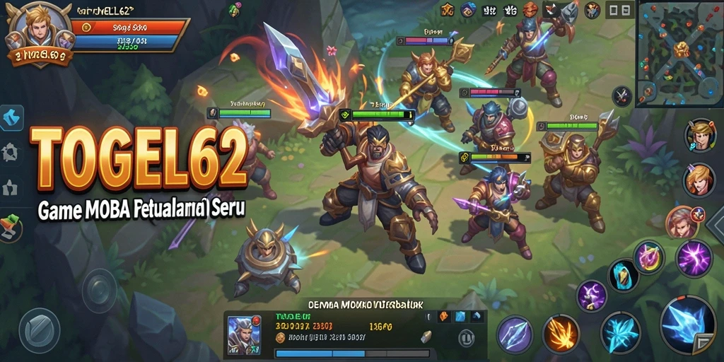 Tampilan gameplay seru TOGEL62 dengan karakter yang beraksi.